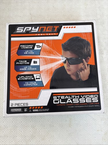 Spynet stealth video - glasses,