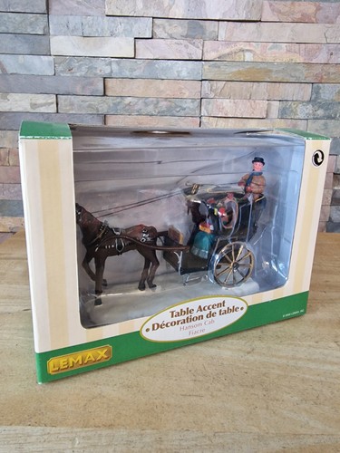 Lemax hansom cab 03329 - cab, (03329