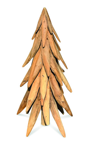 Teak root christmas tree - teak,