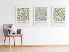 Set of 3 William Morris Floral