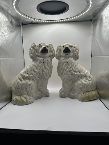 Vintage pair staffordshire - pair, of