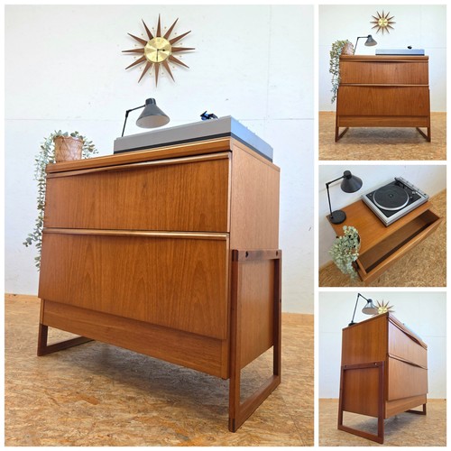 Retro teak chest - chest, of