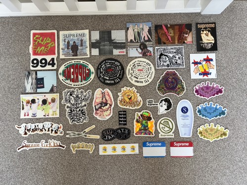 Supreme sticker bundle - supreme, 3x