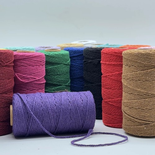 100m 2mm cotton macrame cord - 100m,