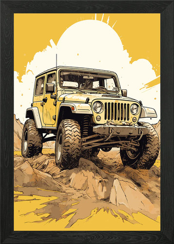 4x4 truck framed wall - 4x4,