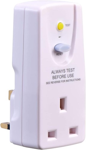 Safety rcd socket adaptor - rcd,
