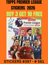 TOPPS PREMIER LEAGUE STICKERS
