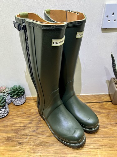 Hunter balmoral leather - leather, lined