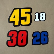 Custom Race Number Vinyl