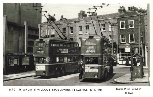 Highgate village trolleybus - highgate,