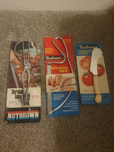 Nutbrown vintage kitchen saw - nutbrown,
