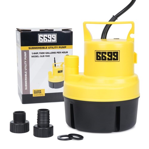 6699 submersible sump pump 4 - 6699,