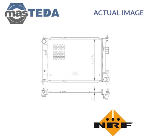 59315 engine cooling radiator - engine,