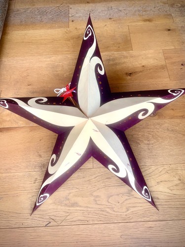 Paper star light - star, shades