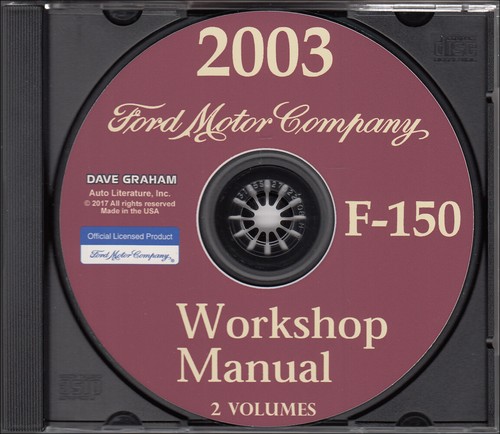 2003 ford 150 shop manual - f-150,