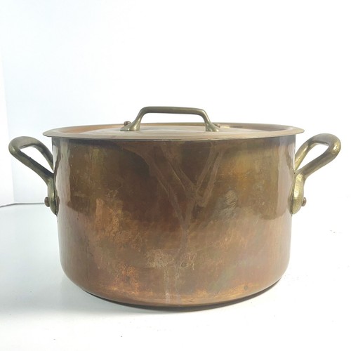 Antique hammered copper pot - antique,