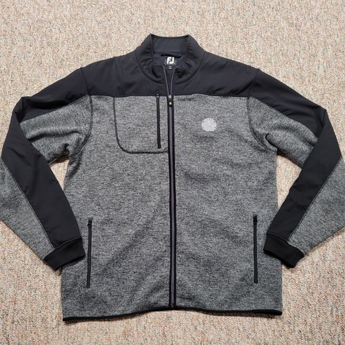 Footjoy jacket men gray - men,