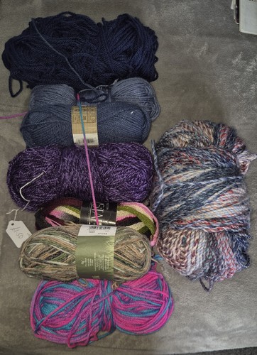 Mixed yarn wool job lot - mixed,