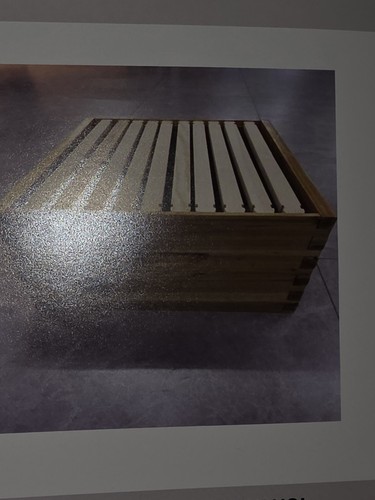 Frame beeswax coated wood - coated,