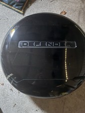 Defender Black Gloss Spare Wheel Cover Land Rover