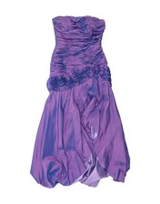 JORA Womens Maxi Strapless Corset Dress UK 12 Medium Purple AC05