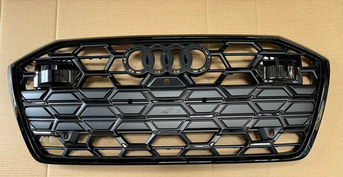 Audi front bumper - bumper, grille