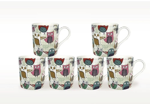 Heritage owls design set - design, 6