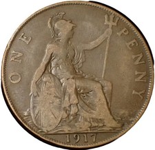 One old penny 1917