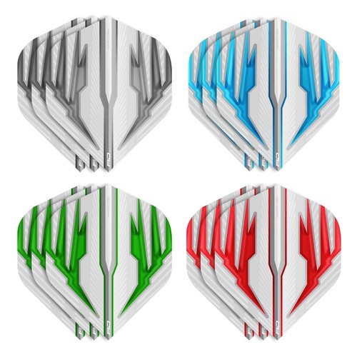 Assorted darts flights - darts,