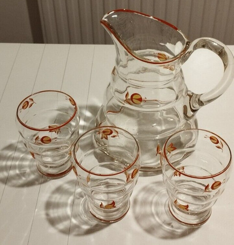 Art deco water jug - water, &