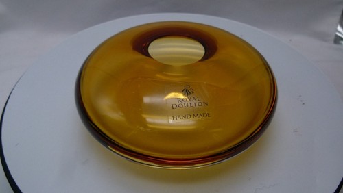 Royal doulton hand - royal, amber