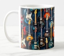 Guitars   -  Ceramic  Mug