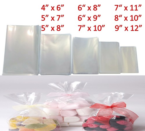 Clear cellophane open cello - clear,
