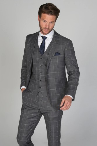 Men three piece suit - three-piece,