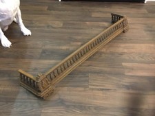 Antique Cast Iron Fire Fender