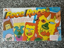 Vintage Early Learning Centre Face Race Board Memory Game Complete Boxed VGC