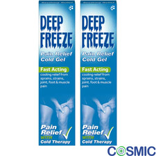 2 X Deep Freeze Cold Gel 100g 