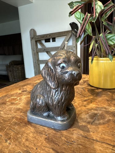 Vintage dog candle unusual and - vintage,