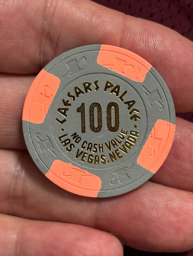 100 caesars palace - $100,