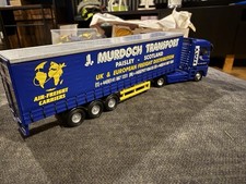 Corgi Roadscene Renault Magnum Curtainsider Truck, J Murdoch Transport - 1:76