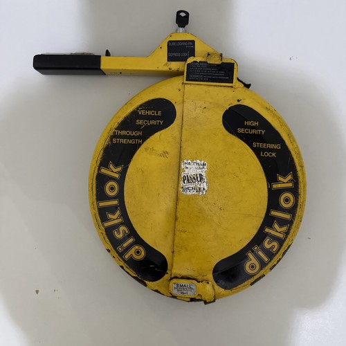 Disklok steering wheel lock - disklok,