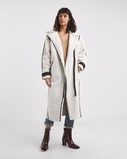 JD WILLIAMS Cream Longline PU