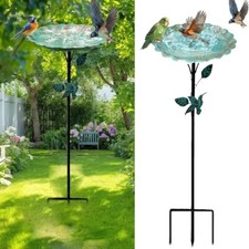 Metal Bird Bath Bowl with