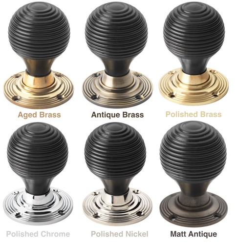 Ebonised black wood beehive - black,