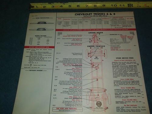1955 1956 chevrolet truck - /,