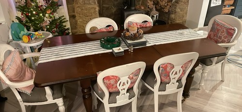 Mahogany extendable dining - mahogany,