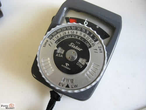 Gossen sixtar cds light meter - gossen,