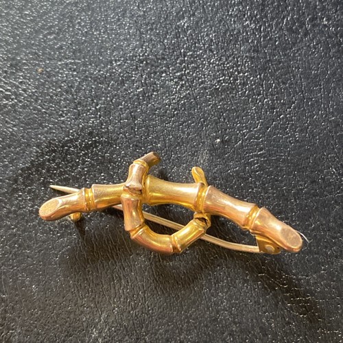 Antique 9ct gold riding - gold, &