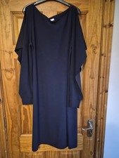 Next Navy Split Sleeve Dress