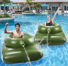Pool Floats Toys Lightweight Inflatable Floating Tank for Summer Beach Party UK